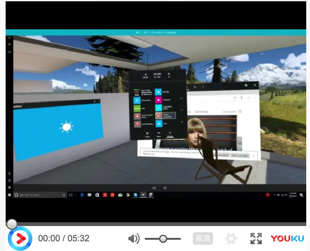 宏碁开发者版Windows混合现实头套上手视频