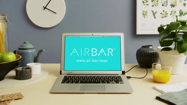 [视频]AirBar：将 MacBook 转换为触控屏，仅需 99美元