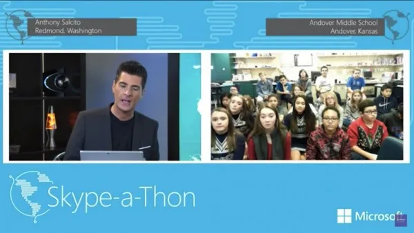 微软将推出第二届Skype-a-thon教育接力活动 连接世界各地的学生