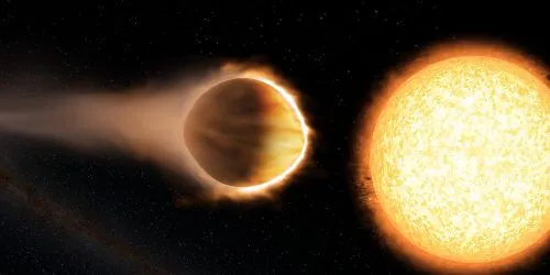 科学家发现太阳系外新星球 大气层可将铁融化