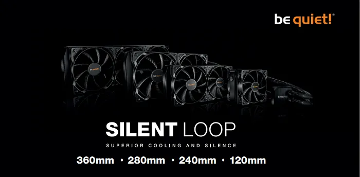 be quiet上市全新Silent Loop一体式水冷散热器：售价114欧元起