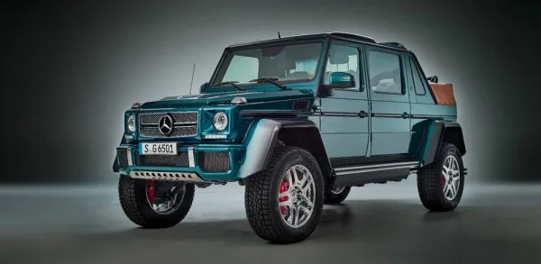 迈巴赫首款SUV G650 Landaulet官图发布：下月亮相