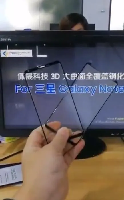 三星Note8前面板曝光 屏占比更高一些