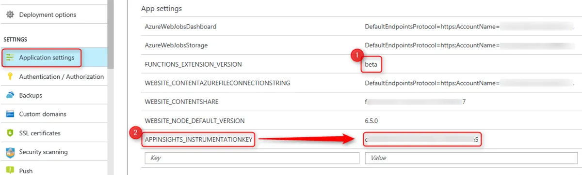 微软对Azure Functions添加了Application Insights的支持