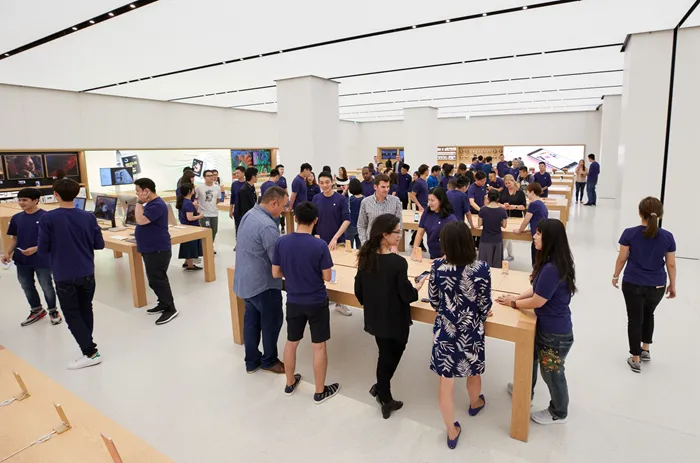 台湾第一家Apple Store今天开业，“有闲来坐”