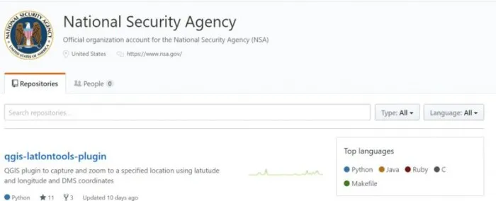 NSA美国国家安全局开通Github帐户