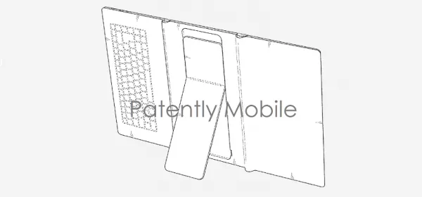 最新设计专利显示三星的三段式可折叠平板