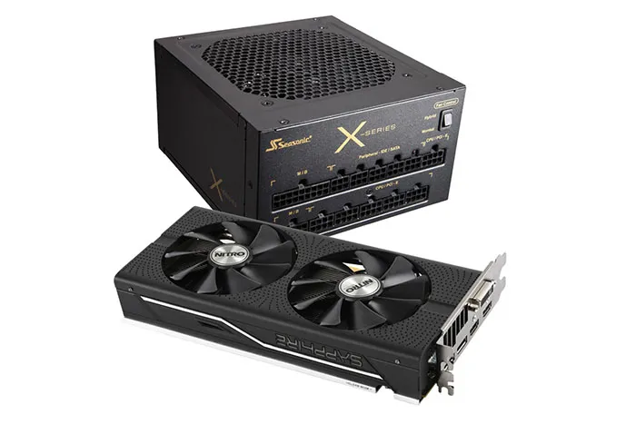 每日超值推荐：蓝宝石RX 480 8G显卡+海韵650W电源组合价2399元