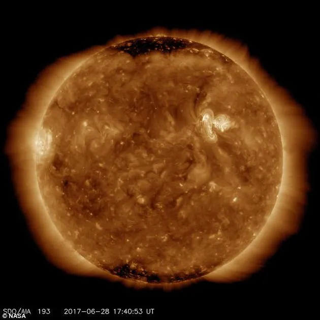 太阳将进入活动极小期：耀斑减少日冕洞延长