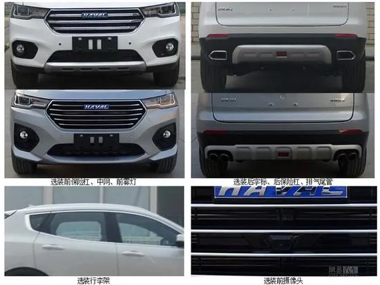 最强套娃 哈弗全新SUV H4曝光：抢H6饭碗？