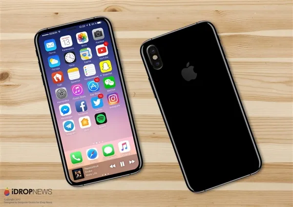 iPhone 8贴膜惊艳曝光：敢这么设计的也只有苹果了