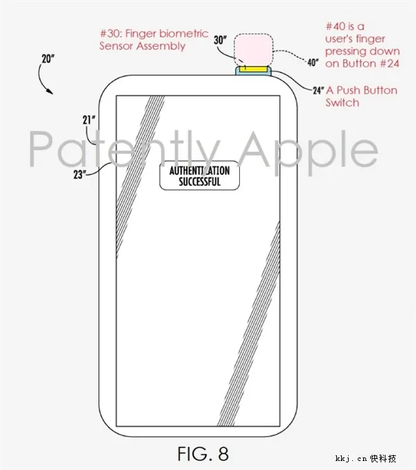 苹果搞定电源键指纹技术：新一代iPhone从此告别Home键