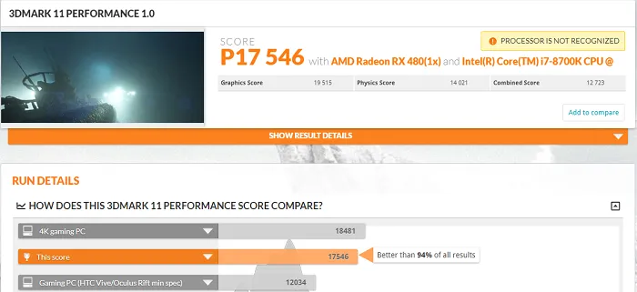 Intel Core i7-8700K 3DMark 11成绩曝光，确定采用Z370主板