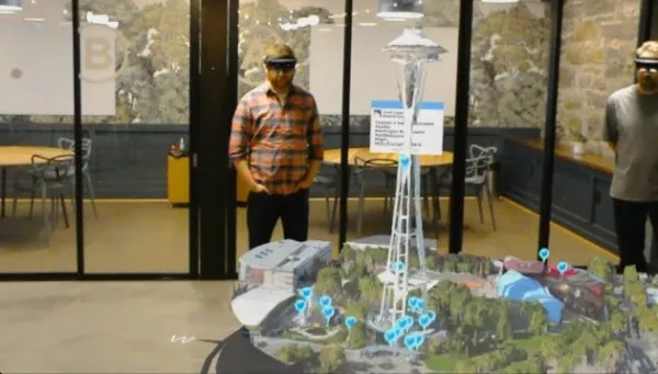 全息3D地图HoloMaps登陆HoloLens