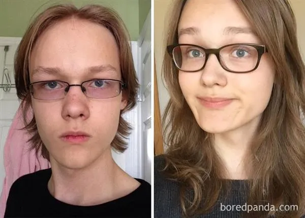 变性前后的照片 你能相信是同一个人吗？