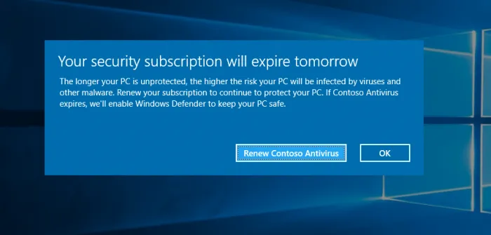 微软重申Windows Defender和第三方杀软关系：不干扰后者体验