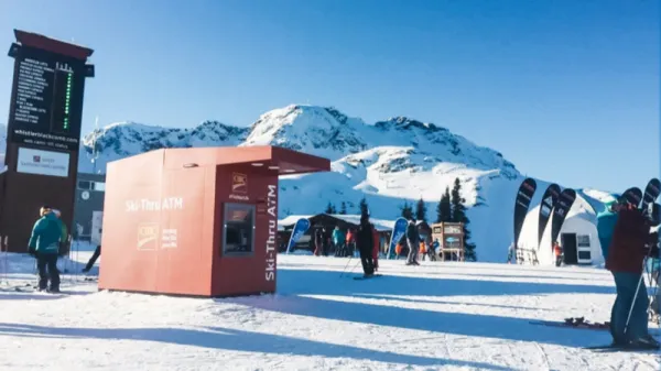 ATM新高度：加拿大银行在高山滑雪场设置取款机