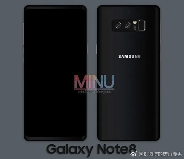 三星Note 8外形照曝光 全面屏诱人