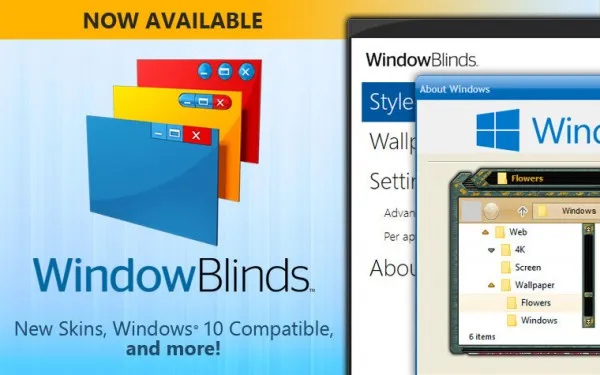 桌面美化软件WindowBlinds 10发布 支持Windows 10