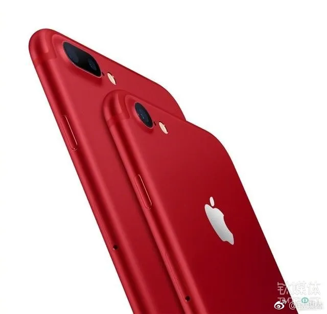 苹果红色特别版 iPhone7/Plus来了 比亮黑色稍微便宜