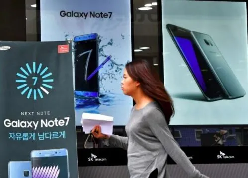 三星Note 7安全存疑 多家航空公司禁其上飞机