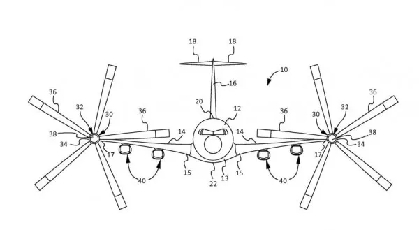 波音航空公司新专利：垂直起降客机