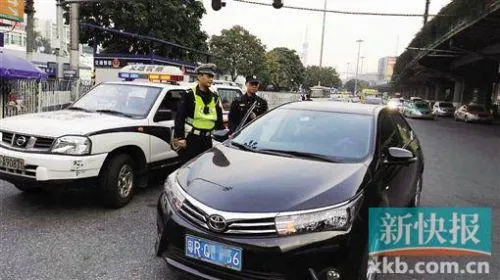 广州整顿非法网约车 新年首周查扣外地牌车过百宗