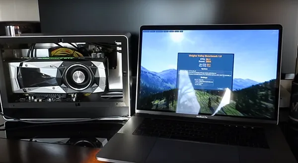 AMD侧目！苹果MBP外置NV最强核弹显卡：性能残暴