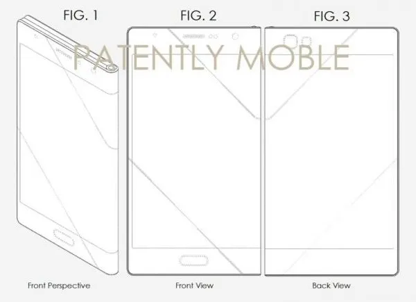 又一新专利曝光：疑似一款可折叠的三星智能机