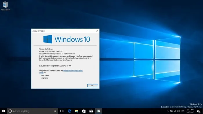 Windows 10 Build 15060发布：本周的第三个版本更新