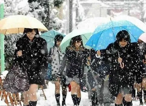 为何日本女孩严冬仍穿短裙：这是种民族“修行”